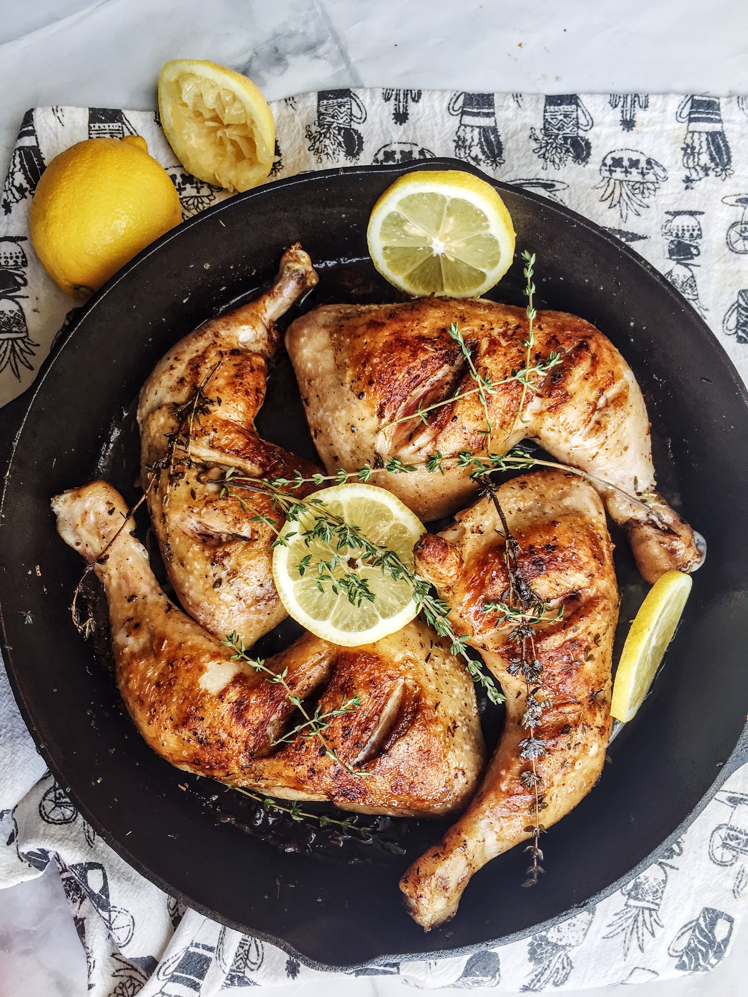 lemon thyme recipes chicken