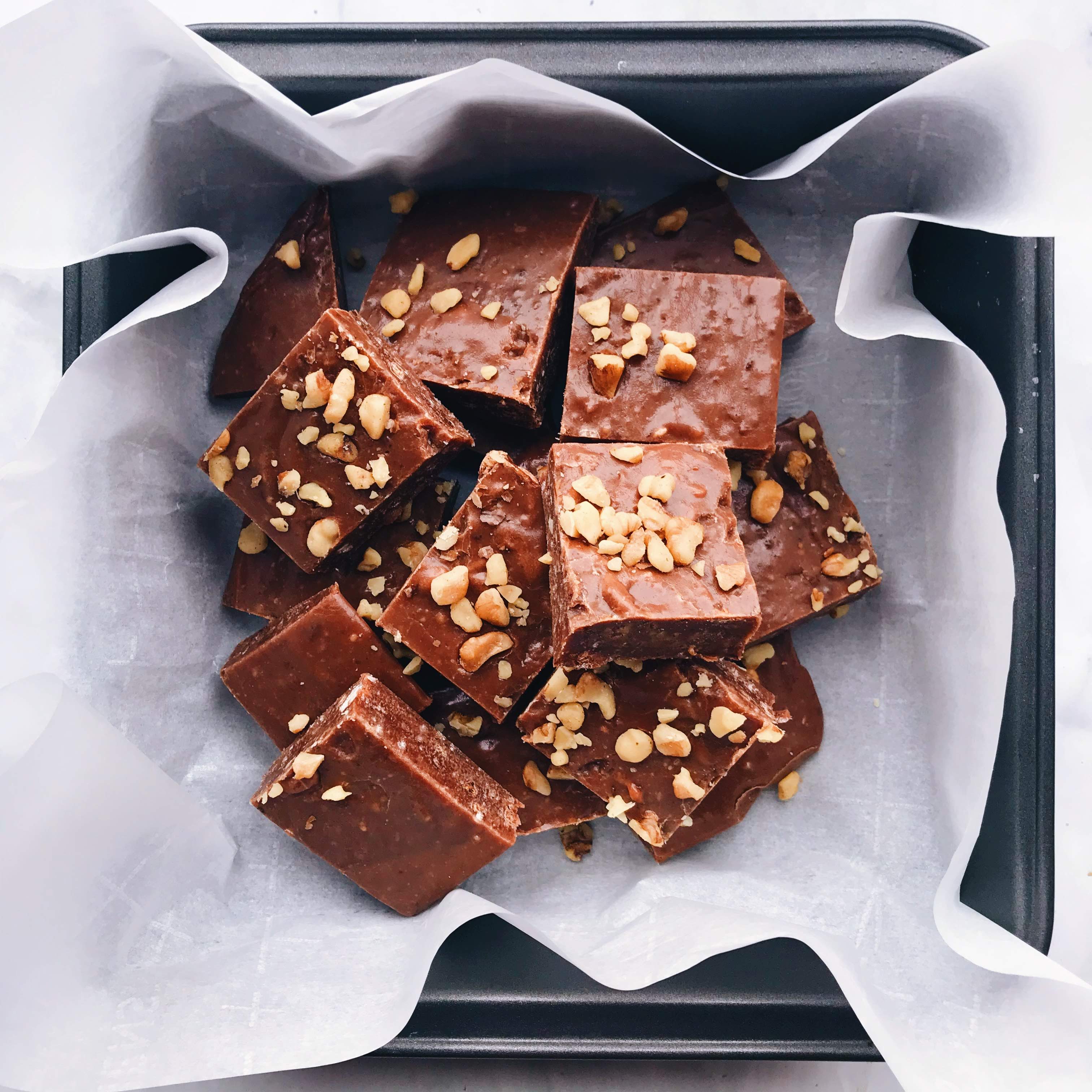 Chocolate Walnut Fudge – Home Baked Heart